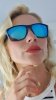 691 Okulary unisex przeciwsłoneczne muchy ozdobne UV400
